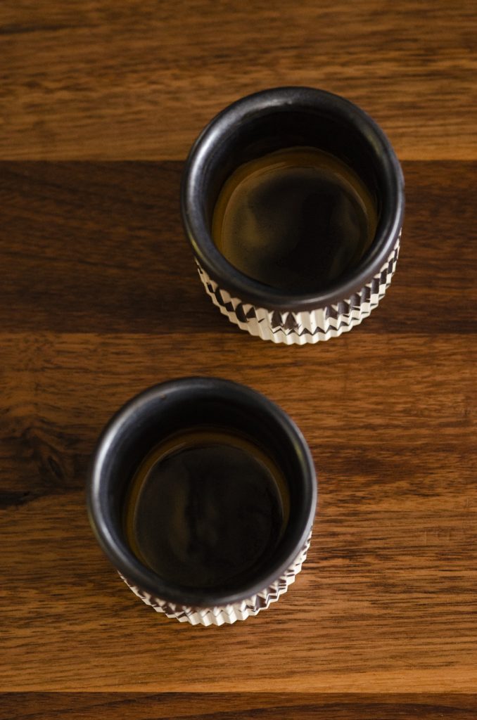 fobe ceramics mug doppio coffee uniqe ribbon ceramic surface