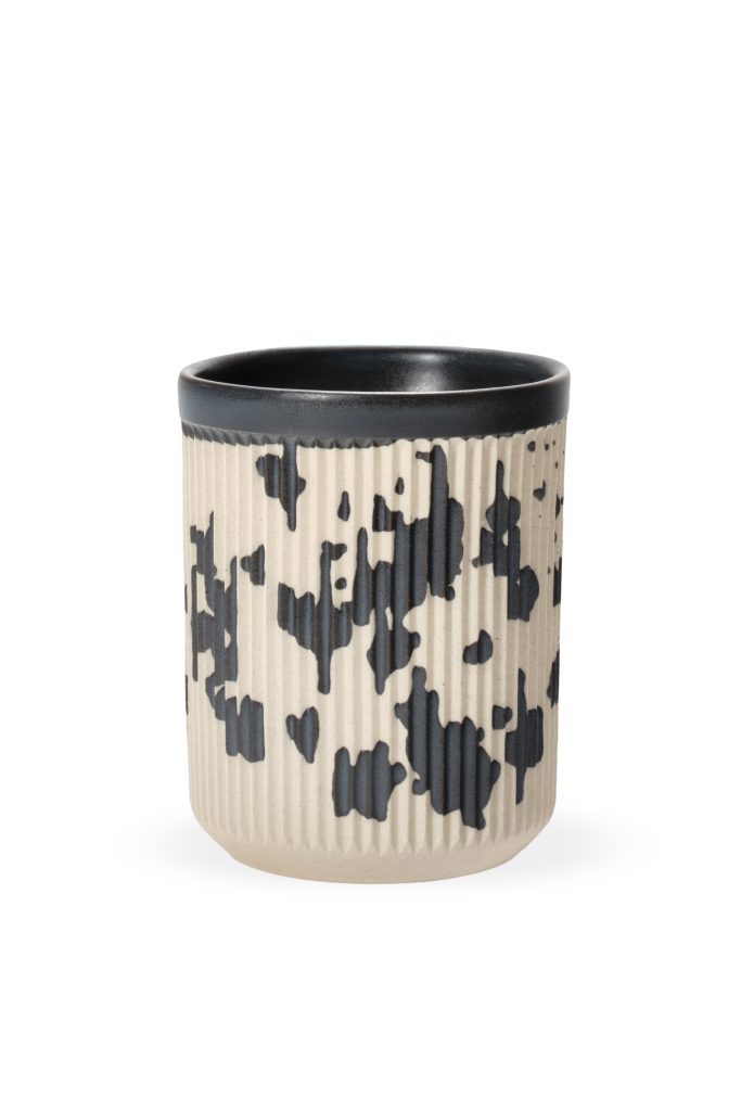 RÓG Latte Black Dots FÓBE ceramics fobe ceramics