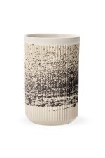 RÓG Tea White Glitch FÓBE ceramics fobe ceramics