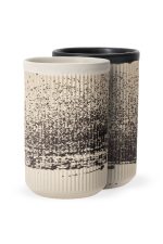 FÓBE ceramics glitch withe